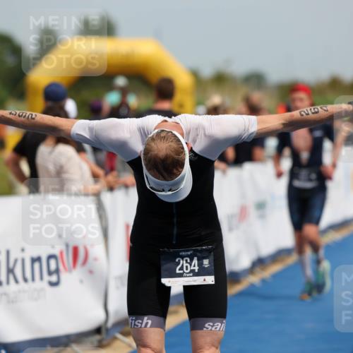 22.06.2025 - Viking Triathlon Michael Strokosch http://msf.ph/oto/8069202 22.06.2025 15:14:58 Ziel 264, 377 meine-sportfotos.de