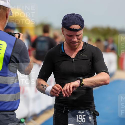 22.06.2025 - Viking Triathlon Michael Strokosch http://msf.ph/oto/8069260 22.06.2025 15:15:17 Ziel 195 meine-sportfotos.de