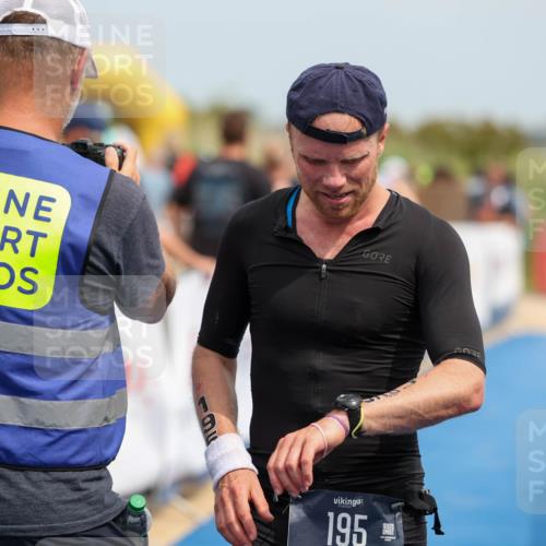 22.06.2025 - Viking Triathlon Michael Strokosch http://msf.ph/oto/8069268 22.06.2025 15:15:18 Ziel 195 meine-sportfotos.de