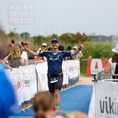 22.06.2025 - Viking Triathlon Michael Strokosch http://msf.ph/oto/8069433 22.06.2025 15:16:49 Ziel 41 meine-sportfotos.de