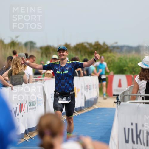 22.06.2025 - Viking Triathlon Michael Strokosch http://msf.ph/oto/8069436 22.06.2025 15:16:50 Ziel 41 meine-sportfotos.de