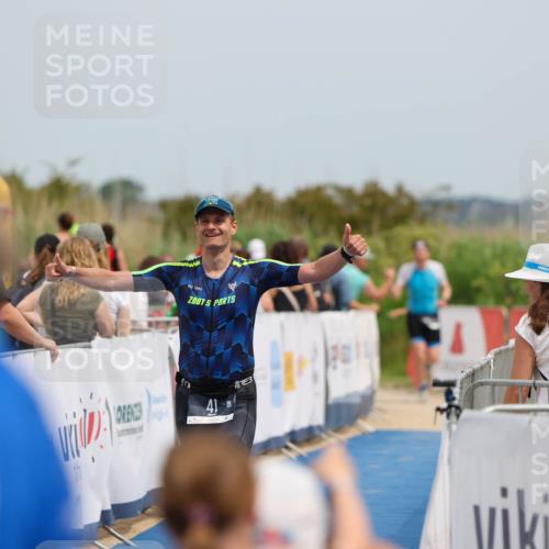 22.06.2025 - Viking Triathlon Michael Strokosch http://msf.ph/oto/8069440 22.06.2025 15:16:50 Ziel 41 meine-sportfotos.de