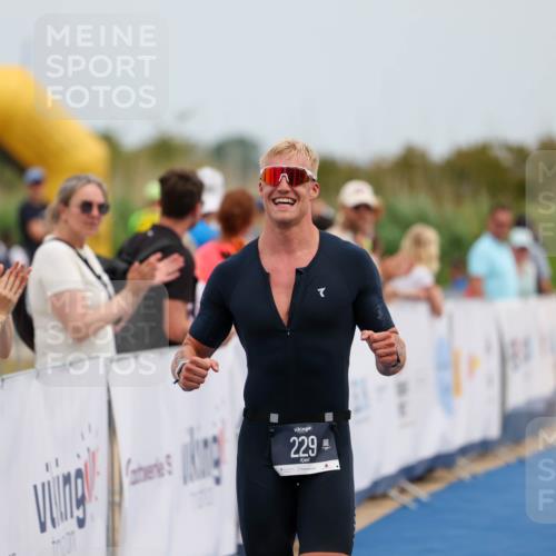 22.06.2025 - Viking Triathlon Michael Strokosch http://msf.ph/oto/8069465 22.06.2025 14:40:09 Ziel 229 meine-sportfotos.de