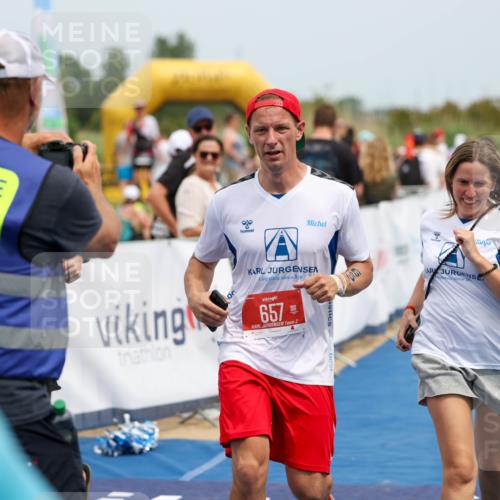 22.06.2025 - Viking Triathlon Michael Strokosch http://msf.ph/oto/8069508 22.06.2025 15:17:16 Ziel 253, 657 meine-sportfotos.de