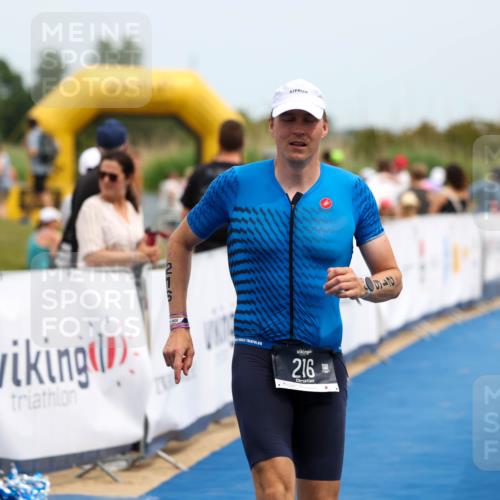 22.06.2025 - Viking Triathlon Michael Strokosch http://msf.ph/oto/8069546 22.06.2025 15:17:35 Ziel 216 meine-sportfotos.de