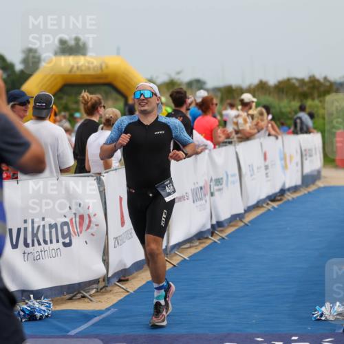 22.06.2025 - Viking Triathlon Michael Strokosch http://msf.ph/oto/8069552 22.06.2025 14:41:12 Ziel 458 meine-sportfotos.de