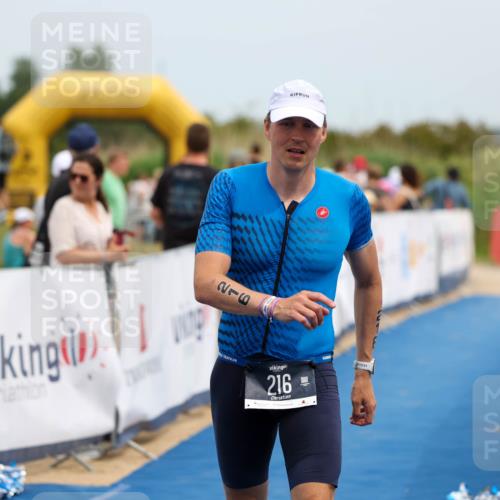 22.06.2025 - Viking Triathlon Michael Strokosch http://msf.ph/oto/8069553 22.06.2025 15:17:36 Ziel 216 meine-sportfotos.de
