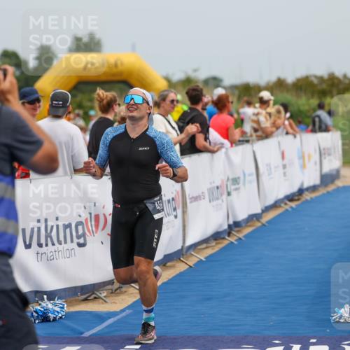 22.06.2025 - Viking Triathlon Michael Strokosch http://msf.ph/oto/8069554 22.06.2025 14:41:12 Ziel 458 meine-sportfotos.de