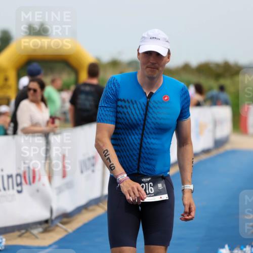 22.06.2025 - Viking Triathlon Michael Strokosch http://msf.ph/oto/8069555 22.06.2025 15:17:36 Ziel 216 meine-sportfotos.de