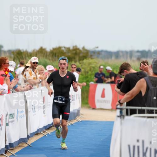 22.06.2025 - Viking Triathlon Michael Strokosch http://msf.ph/oto/8069564 22.06.2025 14:41:39 Ziel 87 meine-sportfotos.de