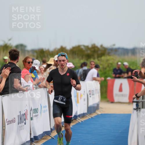 22.06.2025 - Viking Triathlon Michael Strokosch http://msf.ph/oto/8069570 22.06.2025 14:41:40 Ziel 87 meine-sportfotos.de