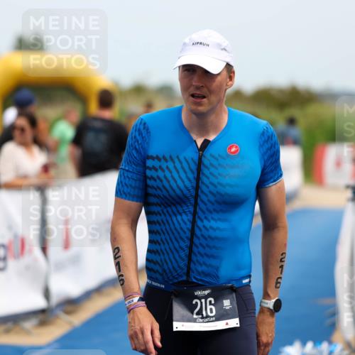 22.06.2025 - Viking Triathlon Michael Strokosch http://msf.ph/oto/8069572 22.06.2025 15:17:37 Ziel 216 meine-sportfotos.de