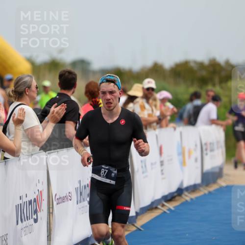 22.06.2025 - Viking Triathlon Michael Strokosch http://msf.ph/oto/8069579 22.06.2025 14:41:40 Ziel 87 meine-sportfotos.de