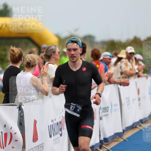 22.06.2025 - Viking Triathlon Michael Strokosch http://msf.ph/oto/8069586 22.06.2025 14:41:41 Ziel 87 meine-sportfotos.de