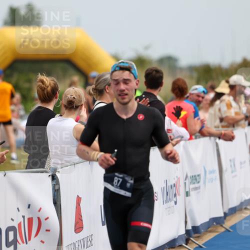 22.06.2025 - Viking Triathlon Michael Strokosch http://msf.ph/oto/8069589 22.06.2025 14:41:41 Ziel 87 meine-sportfotos.de