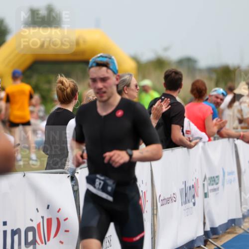 22.06.2025 - Viking Triathlon Michael Strokosch http://msf.ph/oto/8069590 22.06.2025 14:41:41 Ziel 87 meine-sportfotos.de