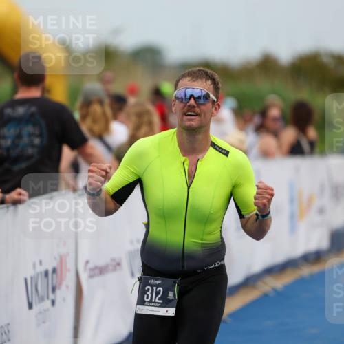 22.06.2025 - Viking Triathlon Michael Strokosch http://msf.ph/oto/8069596 22.06.2025 15:17:59 Ziel 312 meine-sportfotos.de