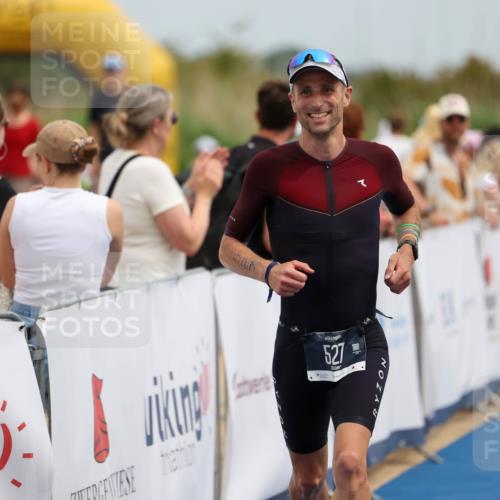 22.06.2025 - Viking Triathlon Michael Strokosch http://msf.ph/oto/8069630 22.06.2025 14:41:59 Ziel 527 meine-sportfotos.de
