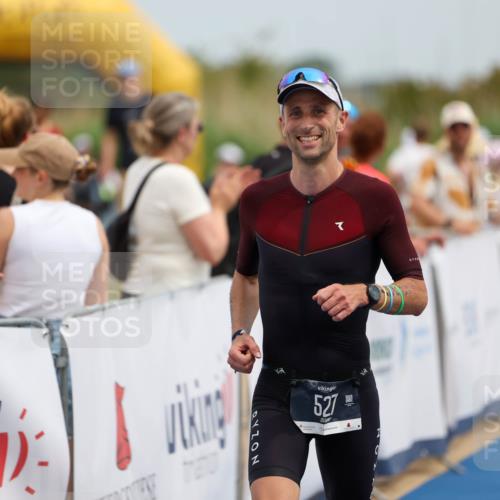 22.06.2025 - Viking Triathlon Michael Strokosch http://msf.ph/oto/8069633 22.06.2025 14:41:59 Ziel 527 meine-sportfotos.de