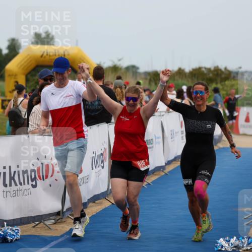 22.06.2025 - Viking Triathlon Michael Strokosch http://msf.ph/oto/8069653 22.06.2025 15:18:10 Ziel 616 meine-sportfotos.de