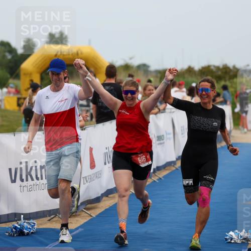 22.06.2025 - Viking Triathlon Michael Strokosch http://msf.ph/oto/8069657 22.06.2025 15:18:10 Ziel 616 meine-sportfotos.de