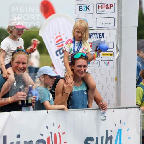22.06.2025 - Viking Triathlon Michael Strokosch http://msf.ph/oto/8069727 22.06.2025 14:43:00 Ziel 631 meine-sportfotos.de