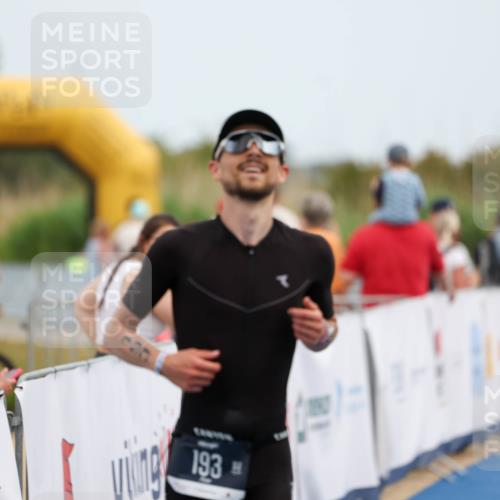 22.06.2025 - Viking Triathlon Michael Strokosch http://msf.ph/oto/8069803 22.06.2025 14:48:34 Ziel 193 meine-sportfotos.de