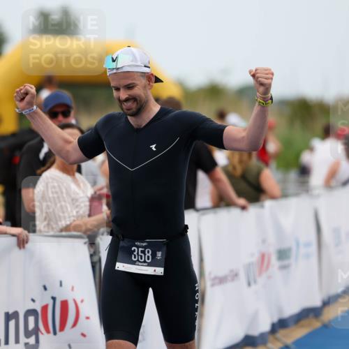 22.06.2025 - Viking Triathlon Michael Strokosch http://msf.ph/oto/8069846 22.06.2025 15:19:30 Ziel 358 meine-sportfotos.de