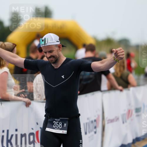 22.06.2025 - Viking Triathlon Michael Strokosch http://msf.ph/oto/8069848 22.06.2025 15:19:31 Ziel 358 meine-sportfotos.de