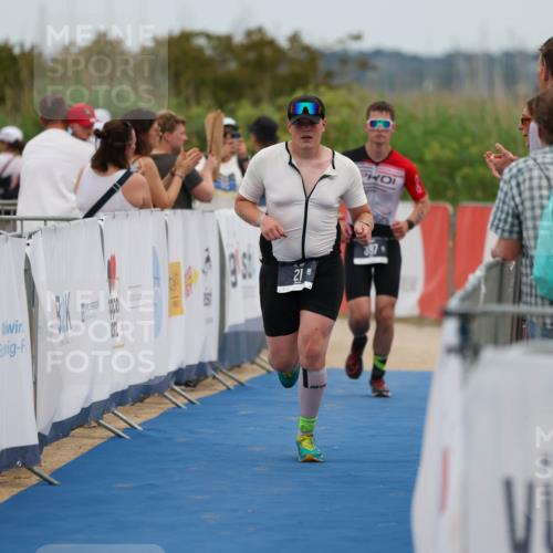 22.06.2025 - Viking Triathlon Michael Strokosch http://msf.ph/oto/8069860 22.06.2025 15:19:34 Ziel 21, 358 meine-sportfotos.de