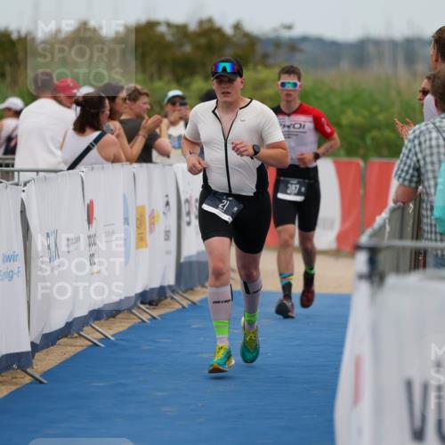 22.06.2025 - Viking Triathlon Michael Strokosch http://msf.ph/oto/8069862 22.06.2025 15:19:34 Ziel 21, 358 meine-sportfotos.de