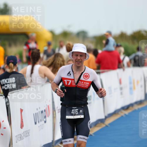 22.06.2025 - Viking Triathlon Michael Strokosch http://msf.ph/oto/8069913 22.06.2025 14:49:09 Ziel 416 meine-sportfotos.de