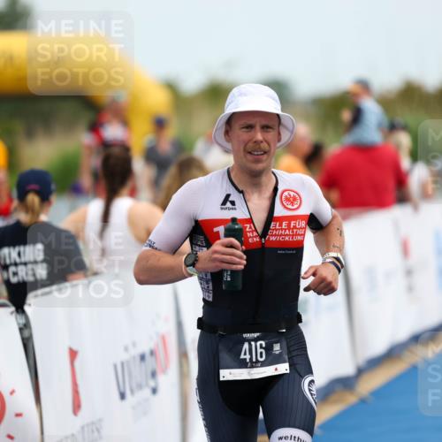 22.06.2025 - Viking Triathlon Michael Strokosch http://msf.ph/oto/8069917 22.06.2025 14:49:10 Ziel 416 meine-sportfotos.de