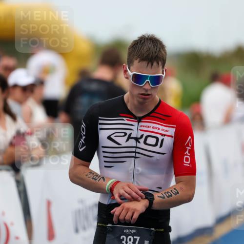 22.06.2025 - Viking Triathlon Michael Strokosch http://msf.ph/oto/8069922 22.06.2025 15:19:41 Ziel 21, 387 meine-sportfotos.de