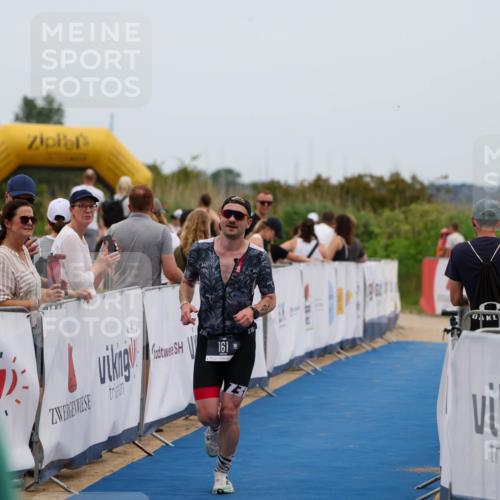 22.06.2025 - Viking Triathlon Michael Strokosch http://msf.ph/oto/8070080 22.06.2025 15:22:37 Ziel 161 meine-sportfotos.de