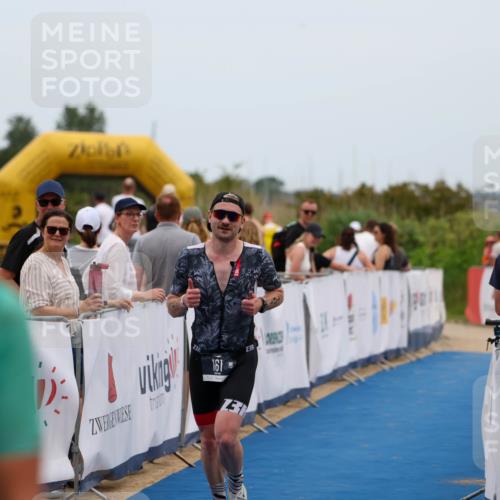 22.06.2025 - Viking Triathlon Michael Strokosch http://msf.ph/oto/8070086 22.06.2025 15:22:37 Ziel 161 meine-sportfotos.de