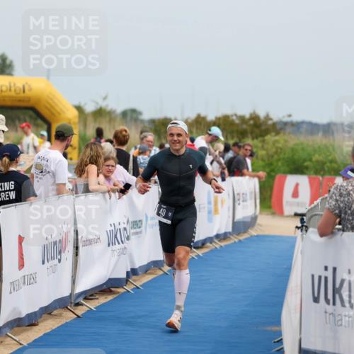 22.06.2025 - Viking Triathlon Michael Strokosch http://msf.ph/oto/8070159 22.06.2025 14:53:06 Ziel 40 meine-sportfotos.de