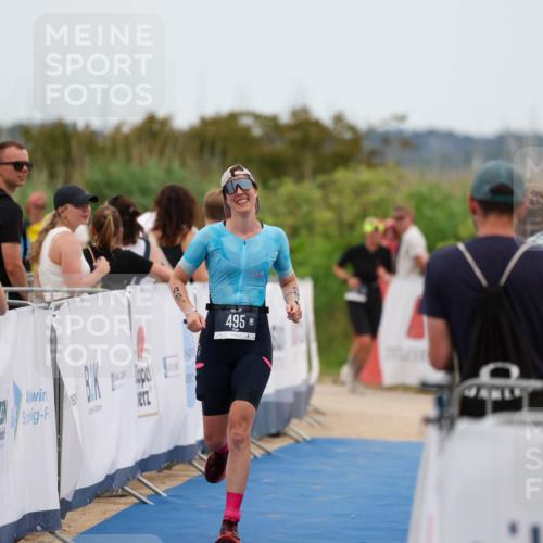 22.06.2025 - Viking Triathlon Michael Strokosch http://msf.ph/oto/8070225 22.06.2025 15:24:17 Ziel 495 meine-sportfotos.de