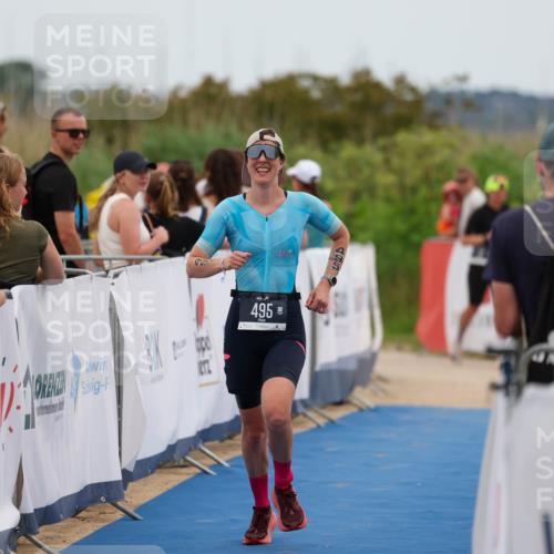 22.06.2025 - Viking Triathlon Michael Strokosch http://msf.ph/oto/8070231 22.06.2025 15:24:17 Ziel 495 meine-sportfotos.de