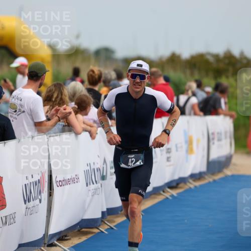 22.06.2025 - Viking Triathlon Michael Strokosch http://msf.ph/oto/8070237 22.06.2025 14:53:17 Ziel 42 meine-sportfotos.de