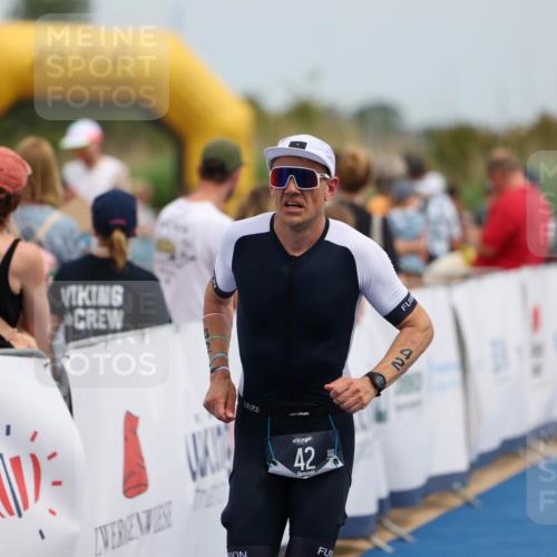 22.06.2025 - Viking Triathlon Michael Strokosch http://msf.ph/oto/8070248 22.06.2025 14:53:18 Ziel 42 meine-sportfotos.de
