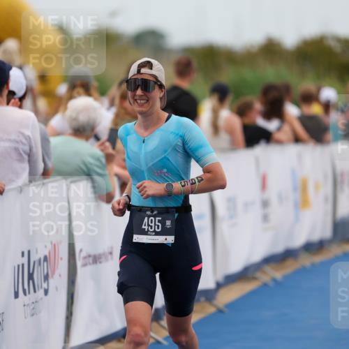 22.06.2025 - Viking Triathlon Michael Strokosch http://msf.ph/oto/8070249 22.06.2025 15:24:19 Ziel 495 meine-sportfotos.de