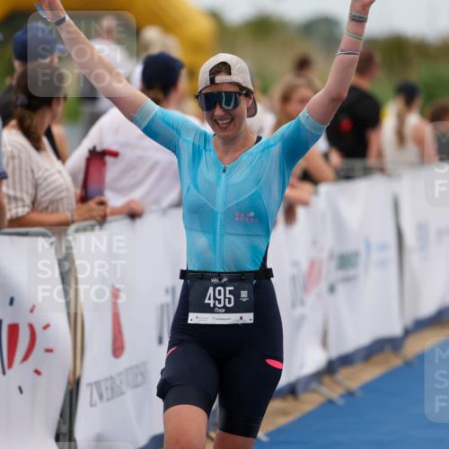 22.06.2025 - Viking Triathlon Michael Strokosch http://msf.ph/oto/8070257 22.06.2025 15:24:20 Ziel 495 meine-sportfotos.de