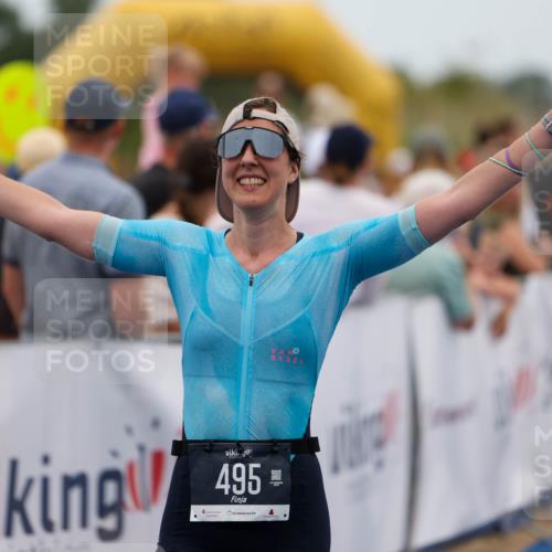22.06.2025 - Viking Triathlon Michael Strokosch http://msf.ph/oto/8070265 22.06.2025 15:24:20 Ziel 495 meine-sportfotos.de