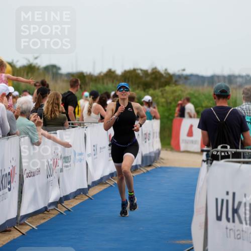 22.06.2025 - Viking Triathlon Michael Strokosch http://msf.ph/oto/8070423 22.06.2025 15:24:56 Ziel 200 meine-sportfotos.de