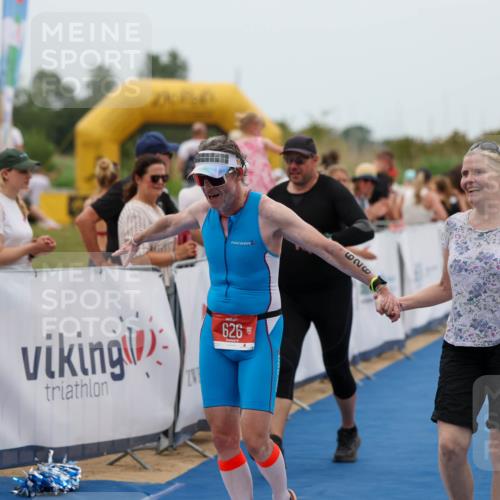 22.06.2025 - Viking Triathlon Michael Strokosch http://msf.ph/oto/8070478 22.06.2025 15:25:17 Ziel 626 meine-sportfotos.de