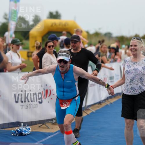 22.06.2025 - Viking Triathlon Michael Strokosch http://msf.ph/oto/8070480 22.06.2025 15:25:17 Ziel 626 meine-sportfotos.de