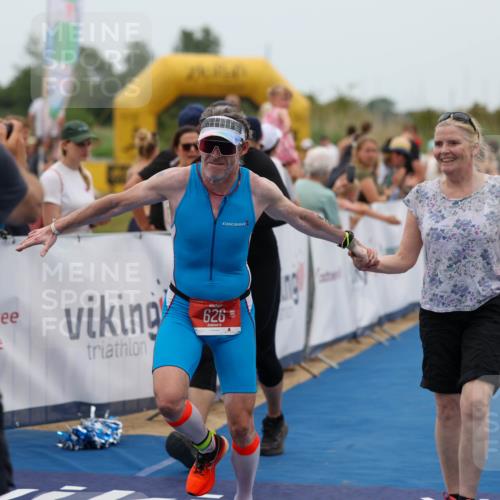22.06.2025 - Viking Triathlon Michael Strokosch http://msf.ph/oto/8070484 22.06.2025 15:25:17 Ziel 626 meine-sportfotos.de