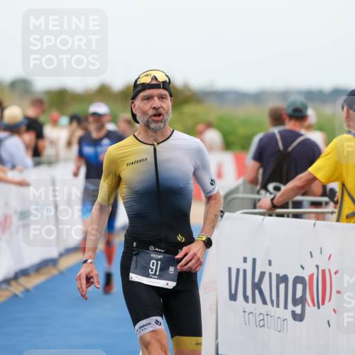 22.06.2025 - Viking Triathlon Michael Strokosch http://msf.ph/oto/8070561 22.06.2025 15:25:26 Ziel 91, 394 meine-sportfotos.de