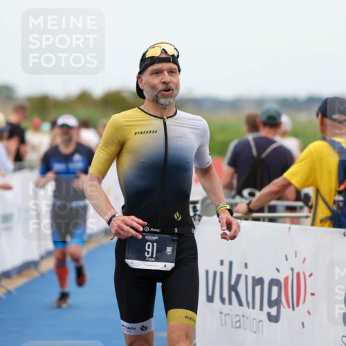 22.06.2025 - Viking Triathlon Michael Strokosch http://msf.ph/oto/8070564 22.06.2025 15:25:26 Ziel 91, 394 meine-sportfotos.de